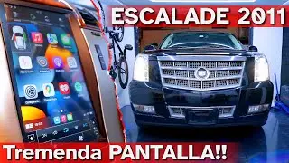 PANTALLA TESLA en ESCALADE 2011!! | COMO la DISFRUTÓ el CLIENTE! Dienstmotor México