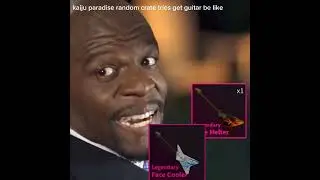 every people in kaiju paradise tries get guitar in colores crate be like