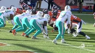 Trenches lead Broncos to victory over Dolphins
