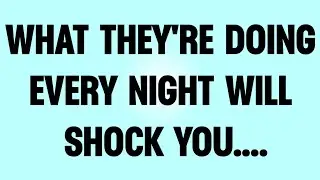 👉WHAT THEY'RE DOING EVERY NIGHT WILL SHOCK YOU...?