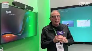 ISE 2024: FlatFrog Demos TeamTablet Flex by Adding a Companion Display to a Microsoft Teams Room