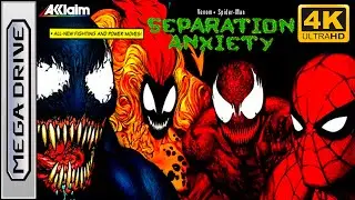 Spider-Man & Venom: Separation Anxiety (Mega Drive) Longplay 4K 60FPS - 2 Players