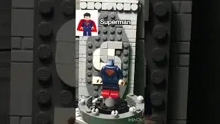 How to make: SUPERMAN! in LEGO! #shorts