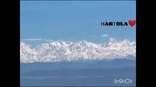 #HartolaBeauty #NatureLovers #PropertyDealing #HimalayanViews #ScenicVista #ClearSkyDays