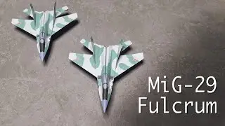 Tutorial - Folding MiG-29 Fulcrum