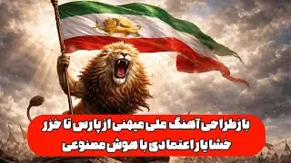 بازطراحی آهنگ از پارس تا خزر خشایار اعتمادی با هوش مصنوعی 