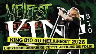 King 810 au Hellfest 2026 : l&rsquo;histoire derri&egrave;re cette affiche de folie