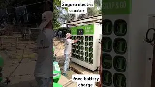 Gogoro electric scooter,swap battery and go. #automobile #eletricscooter #fullelectric #ebike#gogoro