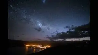 Celestial Pole Earth Rotation Timelapse - We live on a globe.