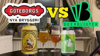 G&ouml;teborgs G&aring;rdsipa VS Beerbliotek Hip Hops IPA || American IPA 🇸🇪🇸🇪