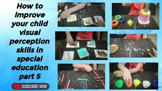 How to improve your child visual perception skills in special education part 5#all#autism @Brain934🙏