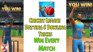 cricket league game trick. cricket league gameplay. cricket league Batting & Bowling tricks.