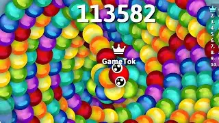 Snake Io Rainbow Vs 99 I Reached 100,000+ Points in Snake.io