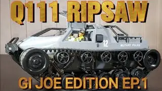 Q111 1:12 RC CRAWLER / All Terrain RC Tank  / GI JOE EDITION EPISODE #1