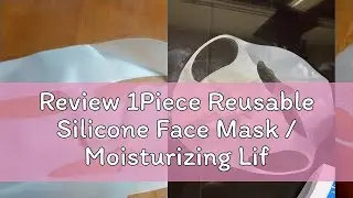 Review 1Piece Reusable Silicone Face Mask / Moisturizing Lifting Firming Anti Wrinkle V Shape Mask