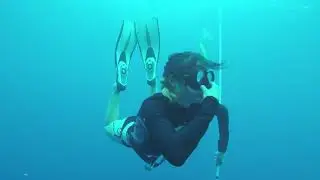 Freediving in Amed, Bali 2018