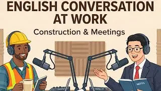 English for Construction & Work Meetings | Safety, Tools & Job Site English | English Unleashed