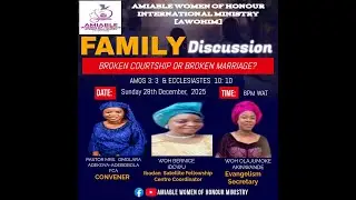 AWOHIM FAMILY DISCUSSION 28TH DECEMBER 2025
