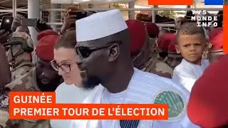 Guinée : premier tour de l'élection présidentielle
