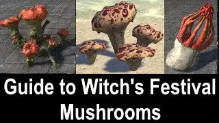 Free Mushrooms Witch's Festival 2021 ESO