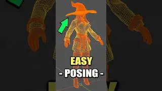 Blender: POSE Characters (NO RIGGING)