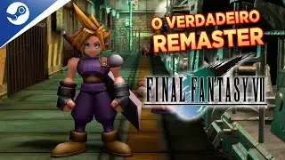 Remaster Definitivo de Final Fantasy VII para PC Steam com 7th Heaven Mod Manager e Legendas PT-BR