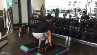 Neutral grip DB Deadlift