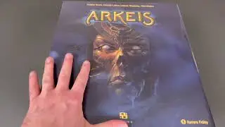 Arkeis Kickstarter all in Pledge Unboxing
