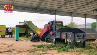 Biomass Recycling, Multi-function Chipper Shredder for Straw Stalk Sugarcane Bamboo Branch Leaf Wood