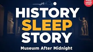 The Museum at Midnight - History Sleep Story (8 Hours)#history  #sleep #sleepmusic 