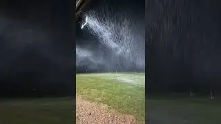 Some pretty wild weather in my womens love.golf class at Dunes tonight #fraserburgh