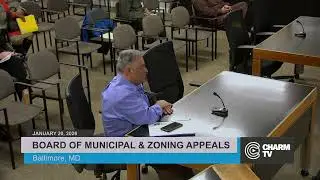 Board of Municipal & Zoning Appeals;  January 20, 2026