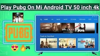 How To Play Pubg Mobile In Mi Android TV 50 inch | Cast Pubg in Mi Tv
