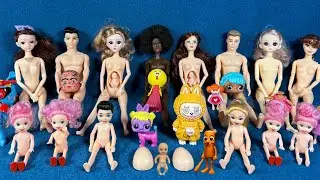 18 Minutes Satisfying with Unboxing Barbie Family Playset, Cute Doll Toys ASMR | Review Toys