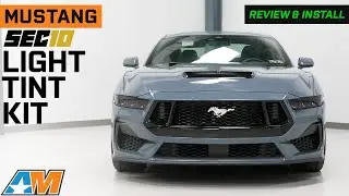 2024-2025 Mustang SEC10 Light Tint Kit; Smoked Review & Install