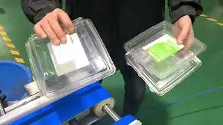 top and bottom labeling machine for box and package