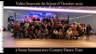 COUNTRY DANCE TOUR - Souvenirs du s&eacute;jour d'octobre 2021 &agrave; Santa Susanna