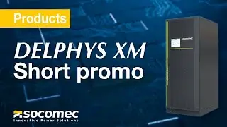 Introducing the DELPHYS XM: high power density and superior energy efficiency UPS