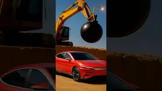 Desert Bombardment of Luxury SUV