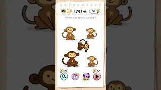Brain Test: Which monkey is carsick? Pause the video and try to think of solution first.