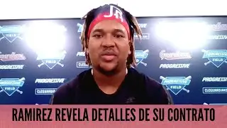 MLB: JOSE RAMIREZ explica su contrato con los Guardianes de CLEVELAND