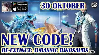 NEW CODE De-Extinct: Jurassic Dinosaurs Giftcode & Redeem 30 Oktober - Mobile Game (Android/IOS)