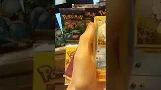 opening Pokemon base set 2 booster pack #pokemon