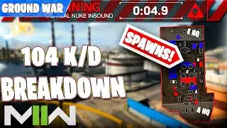 Gameplay Breakdown | 104 KD Rohan Oilfields Spawns and More | Modern Warfare 2 Ground War Tips