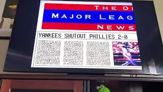 Yankees win the World Series in MLB Presents Ken Griffey Jr. Baseball SNES