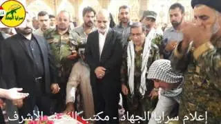تشييع الشهيد المجاهد السيد صالح البخاتي - النجف الأشرف