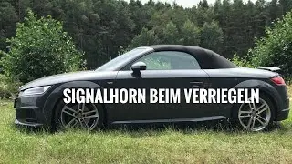 OBDEleven Audi TT 8S / Hupen beim verriegeln / Signalhorn / Anleitung / Tutorial