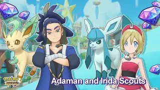 Adaman and Irida Scout Pulls | Pok&eacute;mon Masters EX