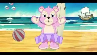 splashy toothbrush time (kid video, learn how to brush, teddy bear, rhymes) Kids Learning And Fun