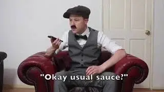 Arthur Shelby order pizza By order of the peaky blinders #peakyblinders